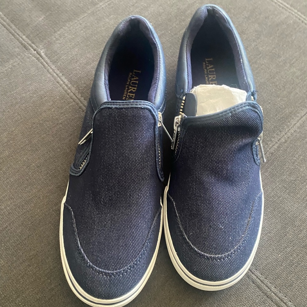 Lauren - Ralph Lauren Jeorgia Zipper Sneaker
